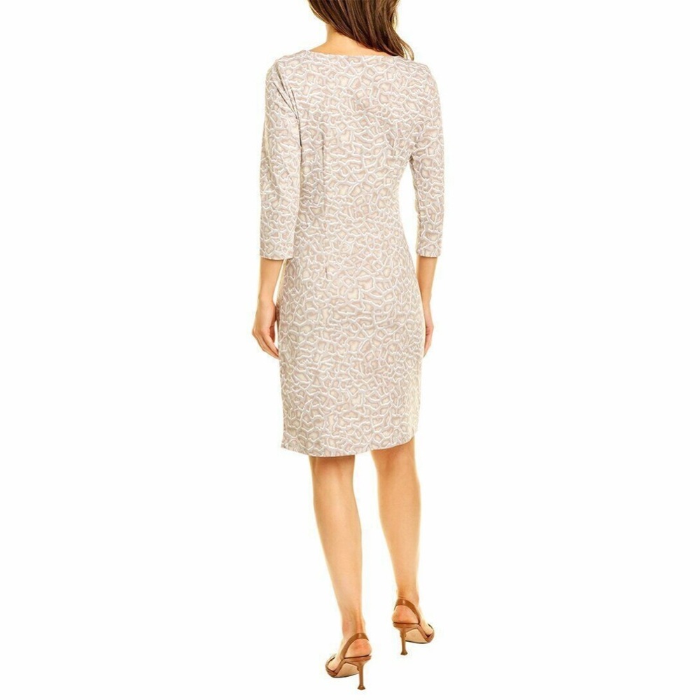 J. McLaughlin Sage Sheath Dress Dark Grey Sz S $228 - Picture 1 of 11